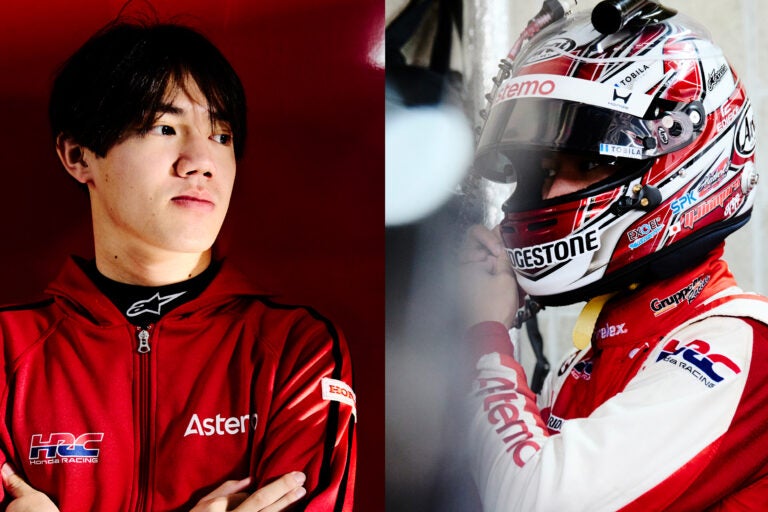 弱冠20歳のルーキーでありながら、今シーズンはスーパーフォーミュラのシートも確保し実績十分の若手トップドライバー、野村勇斗選手。GT500でもすでに非凡な速さを見せている。