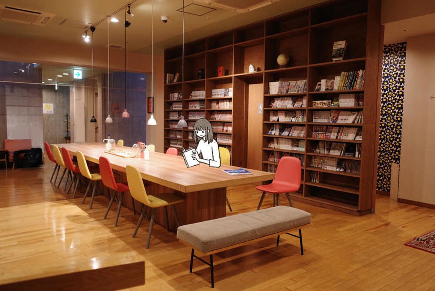 【中央地域】1日まったり。おふろcafé utatane