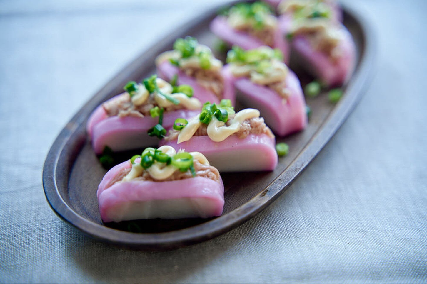 食卓を彩る！ ツナのかまぼこサンド