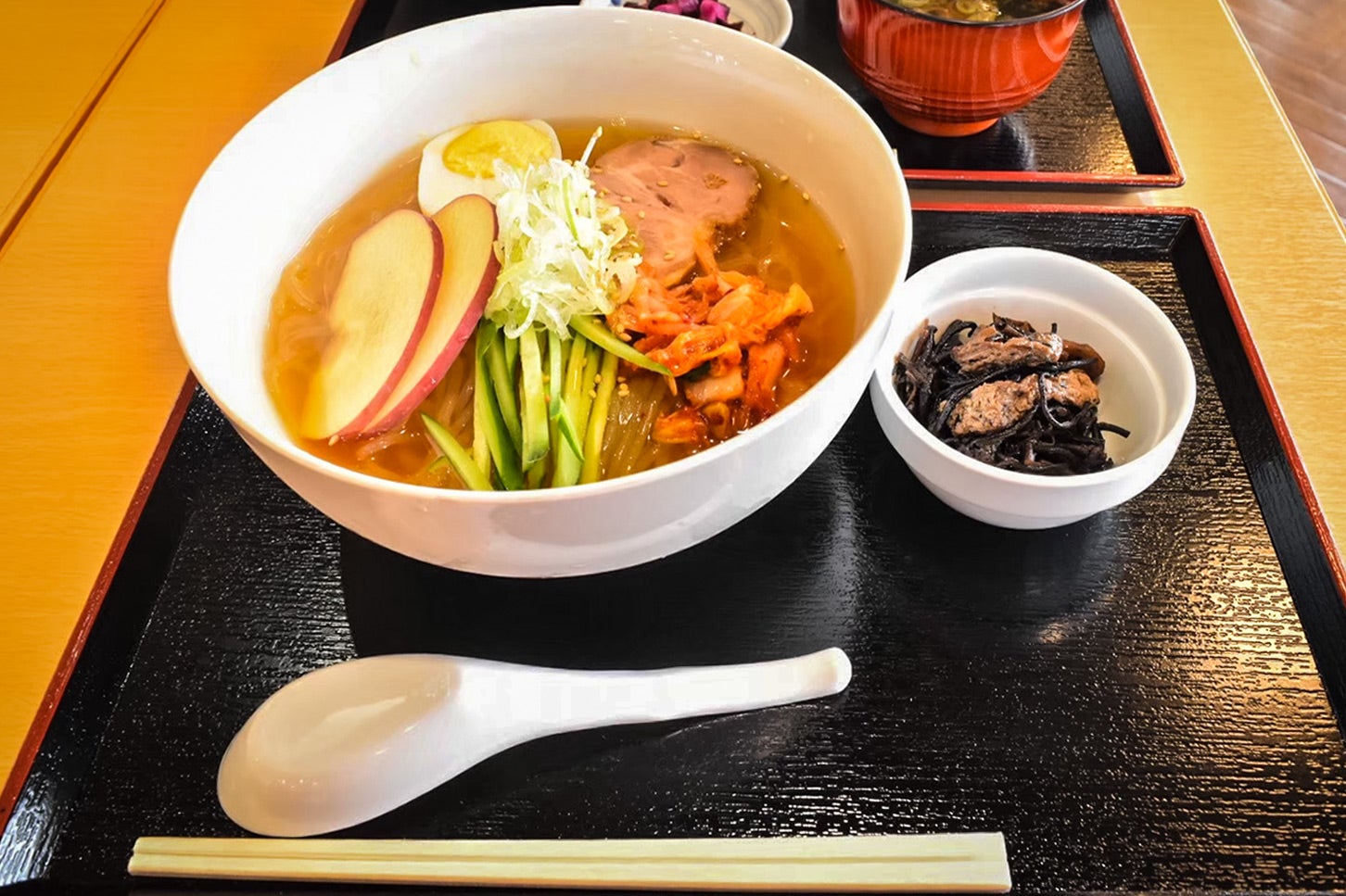 道の駅 あさひまち｜りんご冷麺