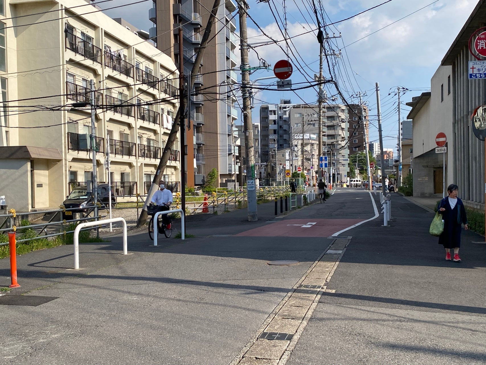 船橋市の都市計画道路「南本町馬込町線」の事業中区間である東海神駅周辺