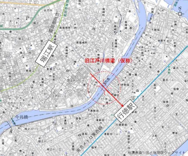 先行して進められている、篠崎～行徳の「押切・湊橋」架橋事業