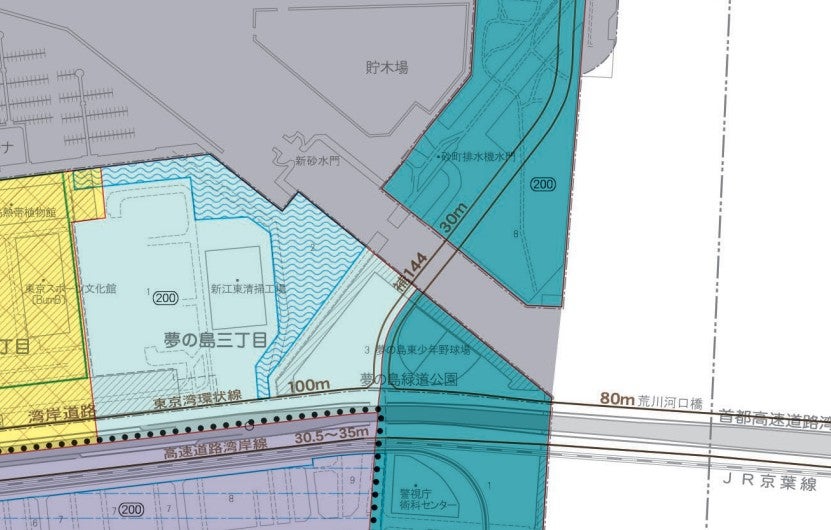 江戸川区の南北軸となる都市計画道路「補助第144号線」