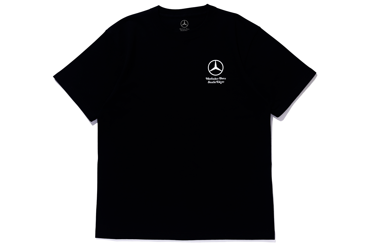 VERDY × Mercedes-Benz STUDIO TOKYO Tシャツ Black フロントプリント