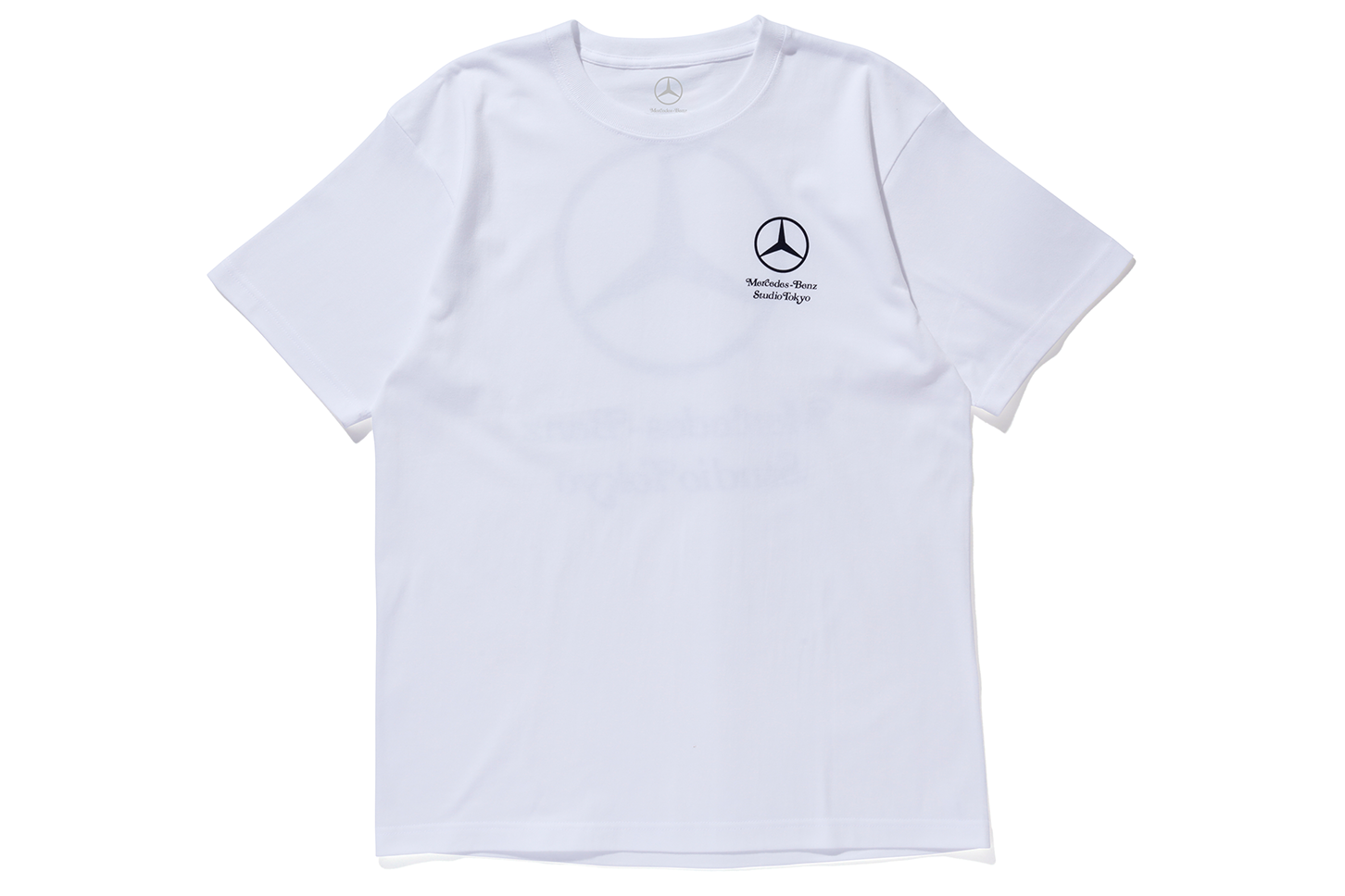 VERDY × Mercedes-Benz STUDIO TOKYO Tシャツ White フロントプリント