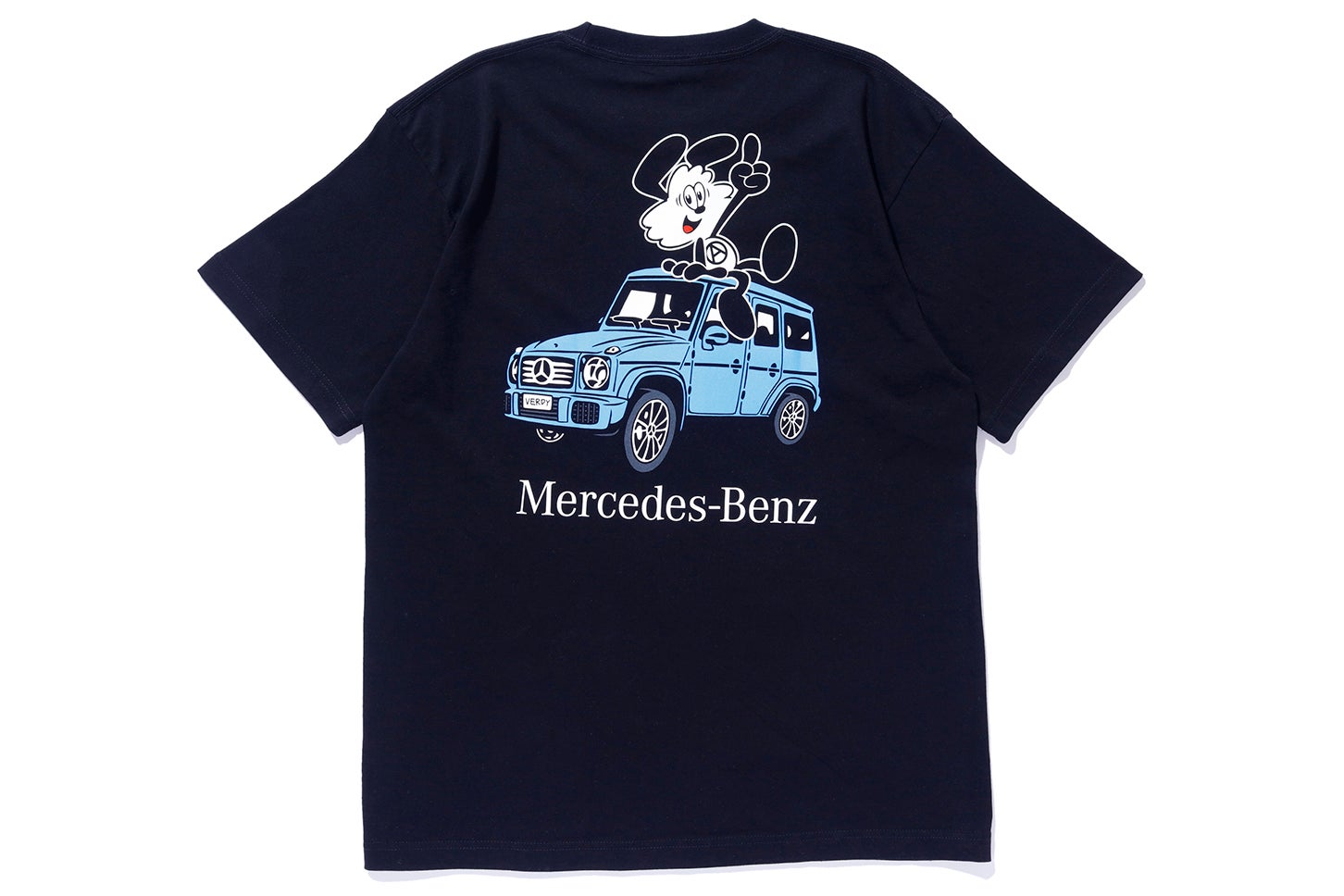 VICK × G-Class Tシャツ Black-Blue バックプリント