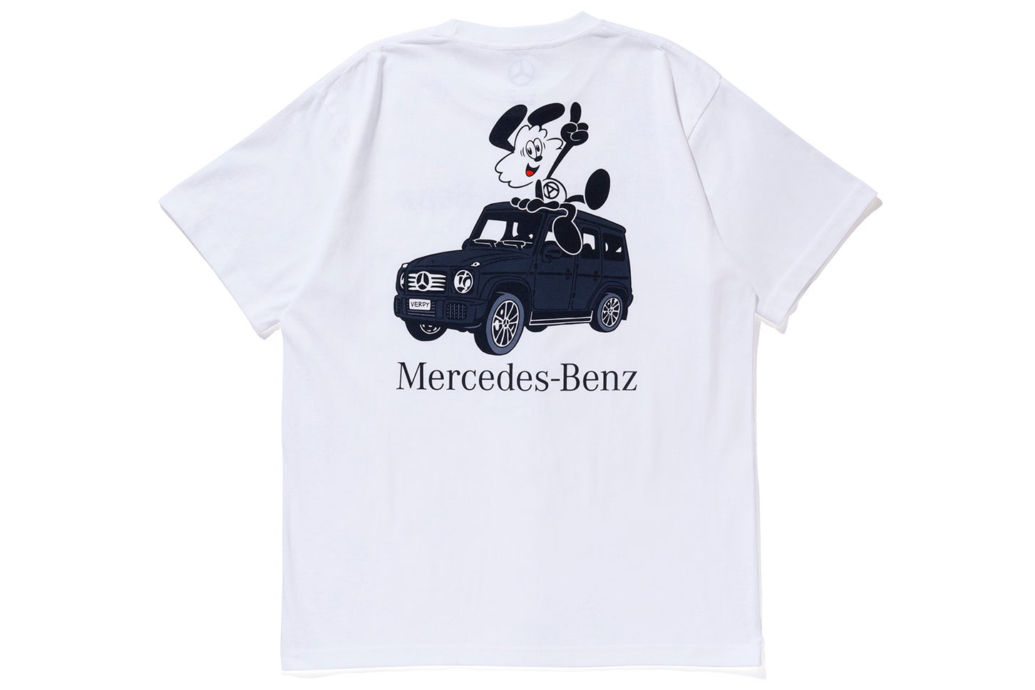 VICK × G-Class Tシャツ White-Black バックプリント