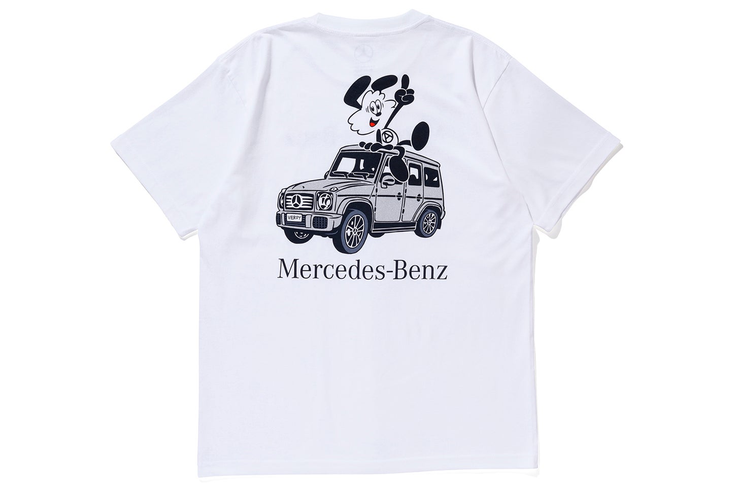 VICK × G-Class Tシャツ White-Grey バックプリント