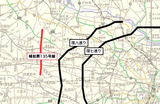 補助第135号線の概要