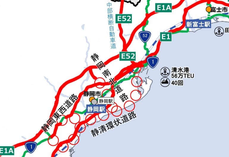 静清環状道路の概要