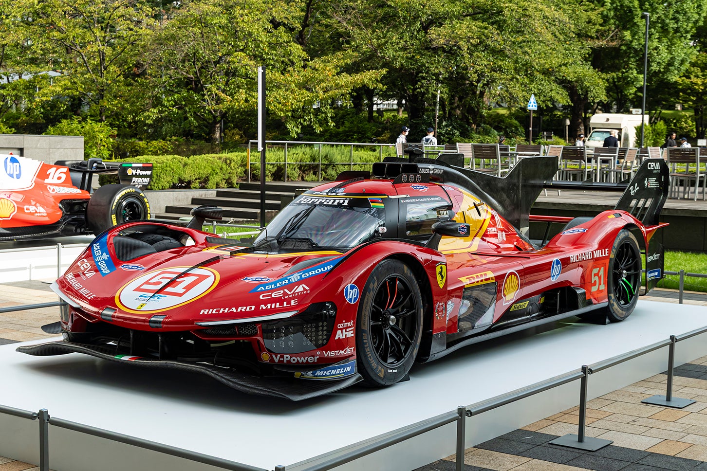 499P（2023年）｜半世紀の時を経てフェラーリがWEC最高峰クラスに復帰するために開発されたル・マン・ハイパーカー。V6ツインターボのハイブリッドを搭載し、2023年以来、ル・マン24時間レースを3年連続で制した
