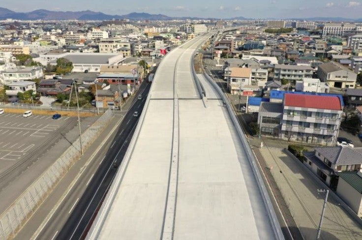 徳島市街の東部（海側）の南北バイパスとなる「徳島東環状道路」