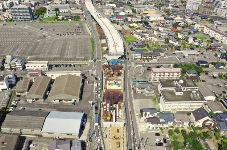 徳島市街の東部（海側）の南北バイパスとなる「徳島東環状道路」