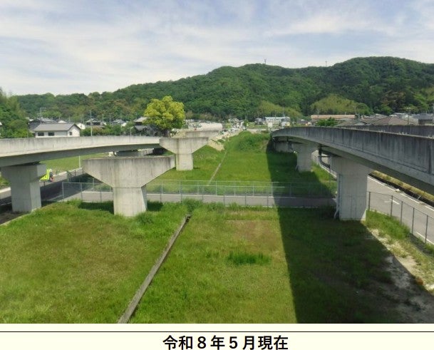 工事が進む徳島南環状道路