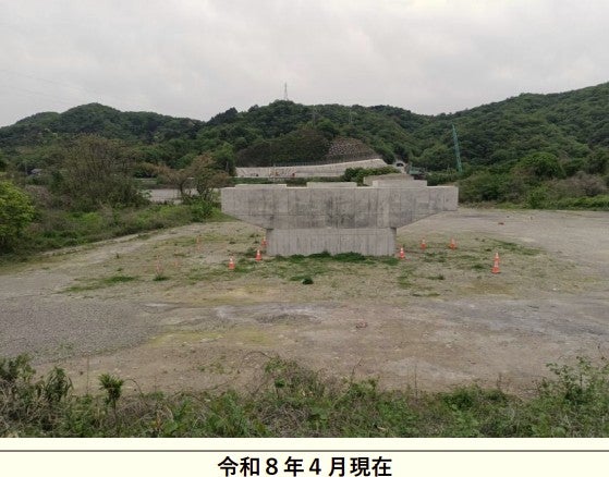 工事が進む徳島南環状道路