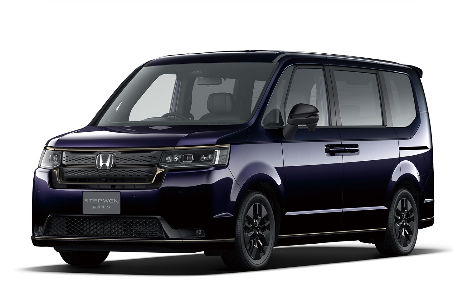 ホンダ・ステップワゴン e:HEVスパーダ ブラックエディション｜ボディカラー：トワイライトミストブラック・パール