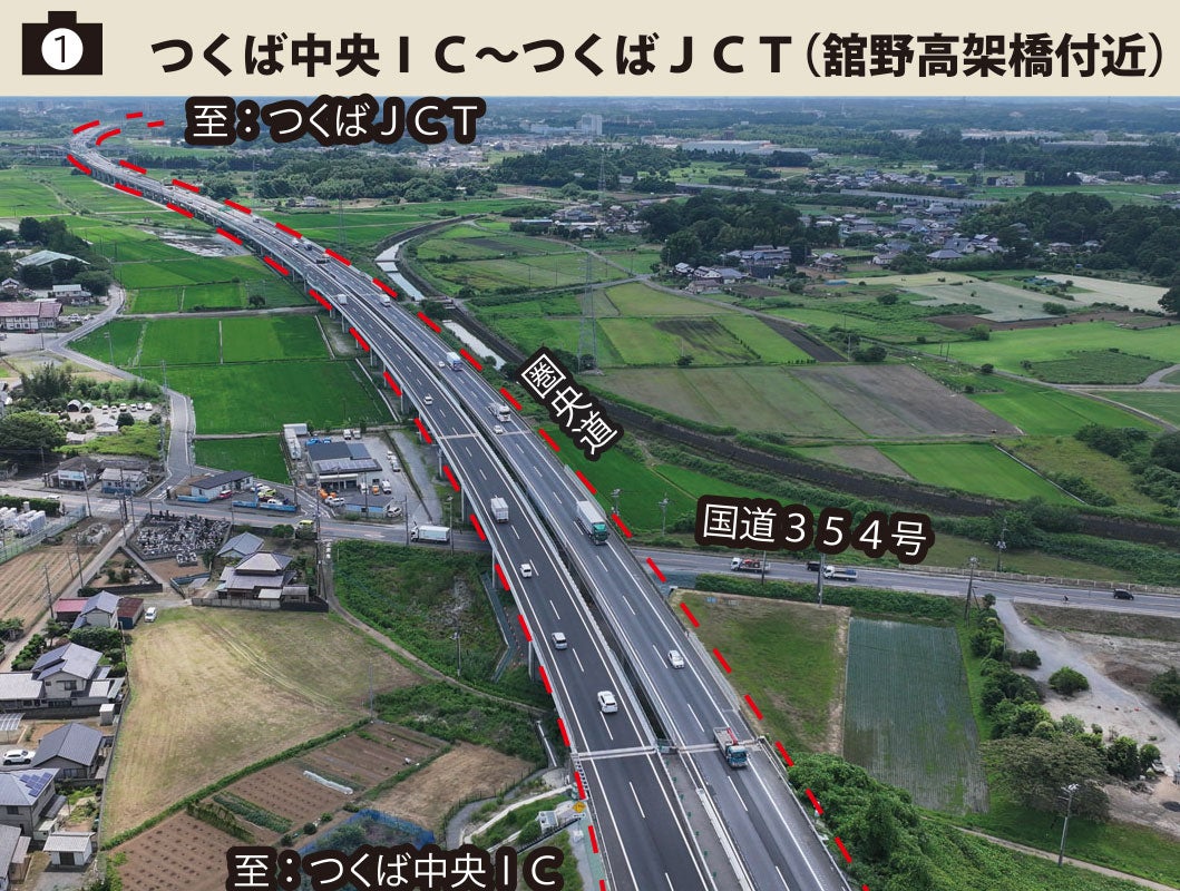 圏央道 つくば中央IC～つくばJCT