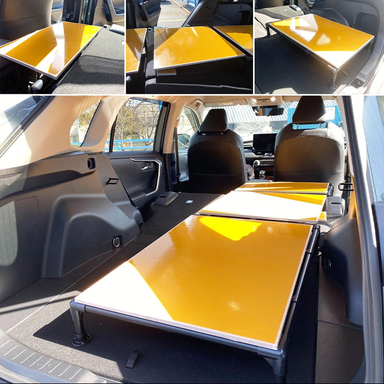 Step４：早速ベッドで車中泊をしてみた