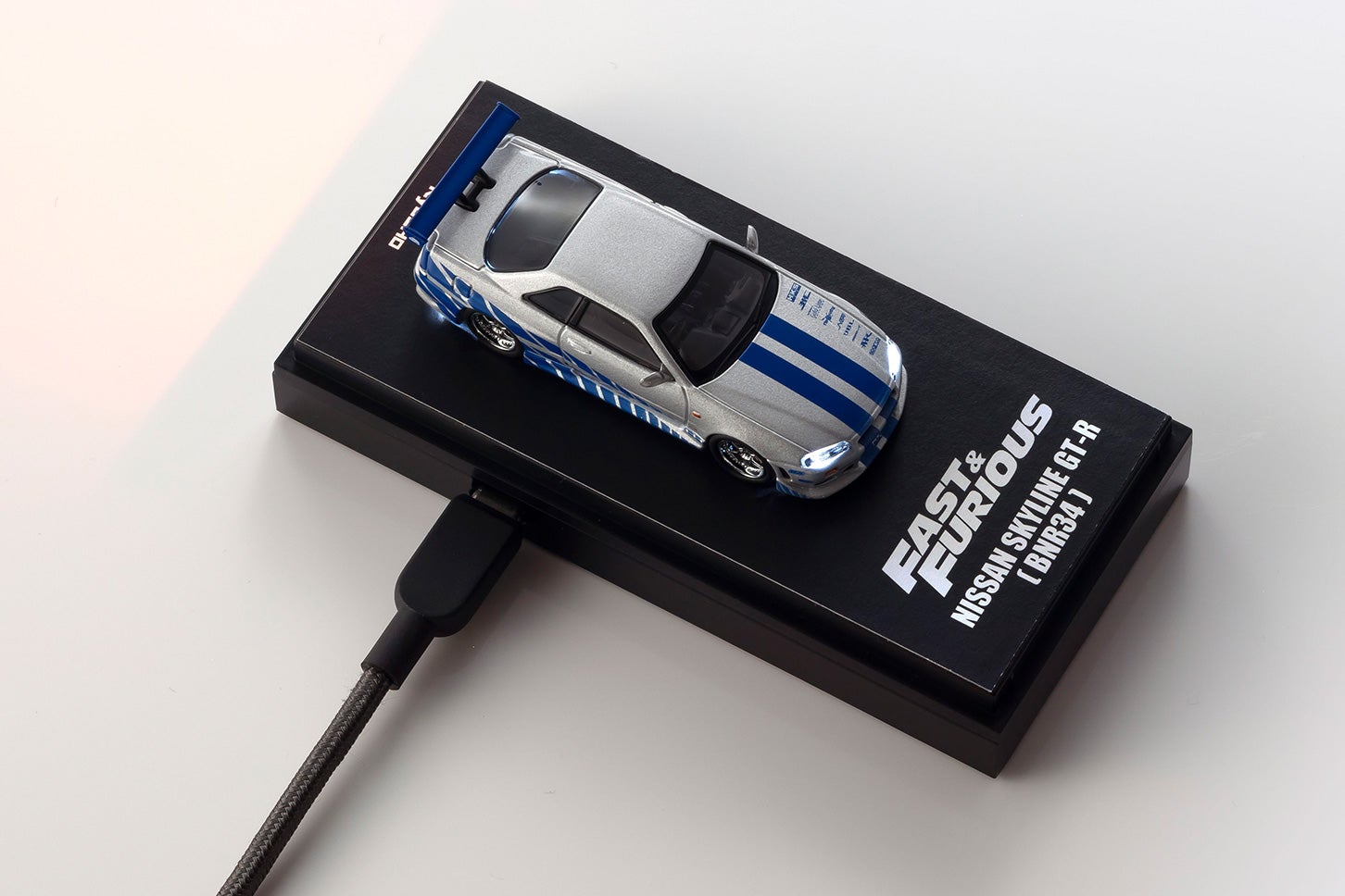 KYOSHO MINI CAR & BOOK 第26弾「NISSAN SKYLINE GT-R R34 Fast & Furious」付属のミニカー