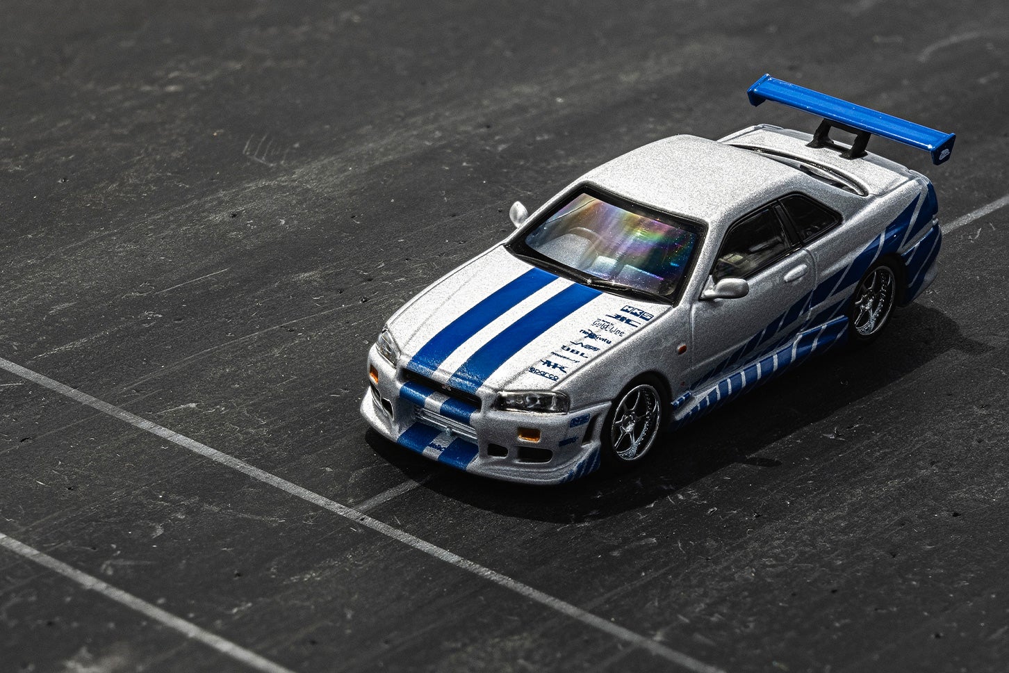 KYOSHO MINI CAR & BOOK 第26弾「NISSAN SKYLINE GT-R R34 Fast & Furious」付属のミニカー