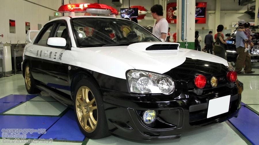 埼玉県警交通機動隊のインプレッサ WRX STiパトカー | KURU KURA（くる 