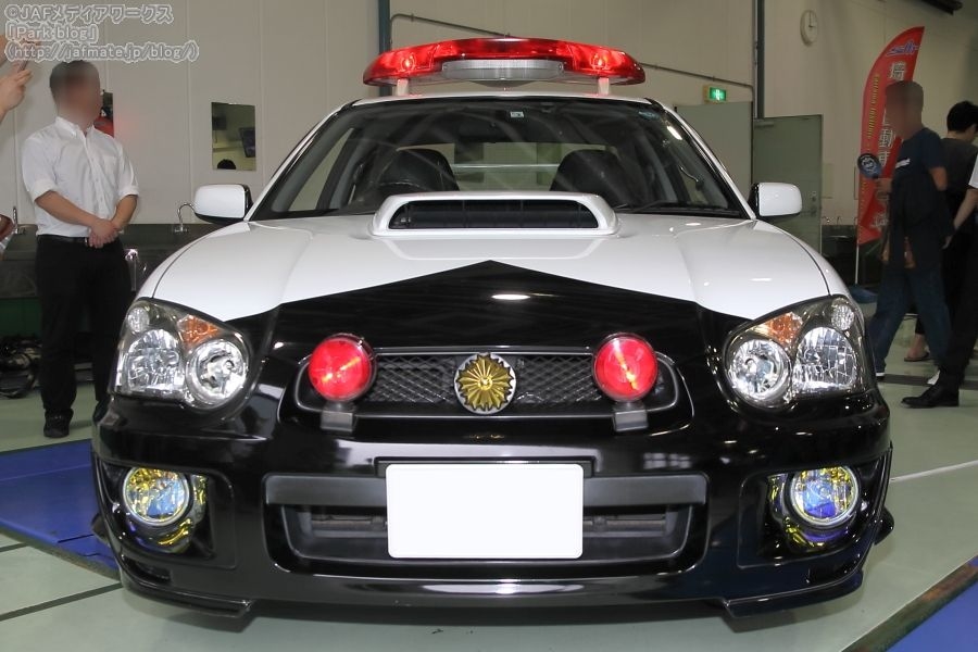 埼玉県警交通機動隊所属パトカー523号車 スバル インプレッサ WRX STi 2003年式