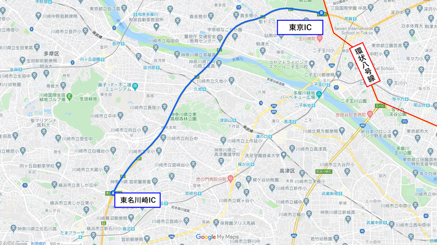高速道路｜渋滞｜ランキング｜東名高速｜東名川崎IC～東京IC