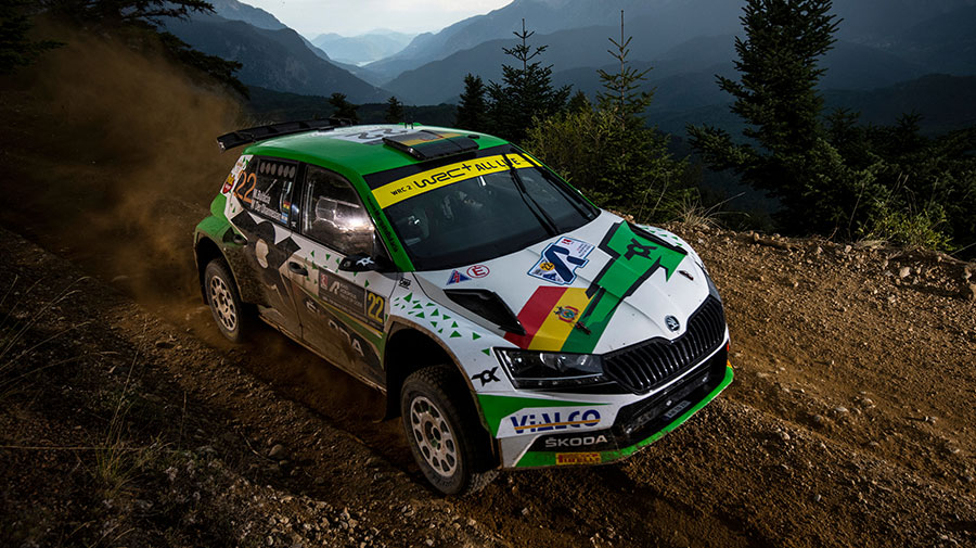 シュコダの2021年WRC2マシン、ファビア