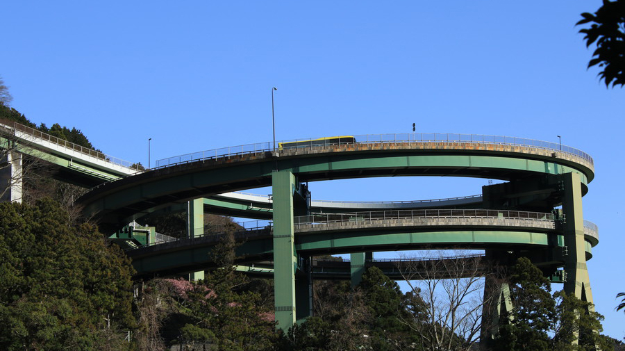 河津七滝ループ橋（静岡県賀茂郡）
