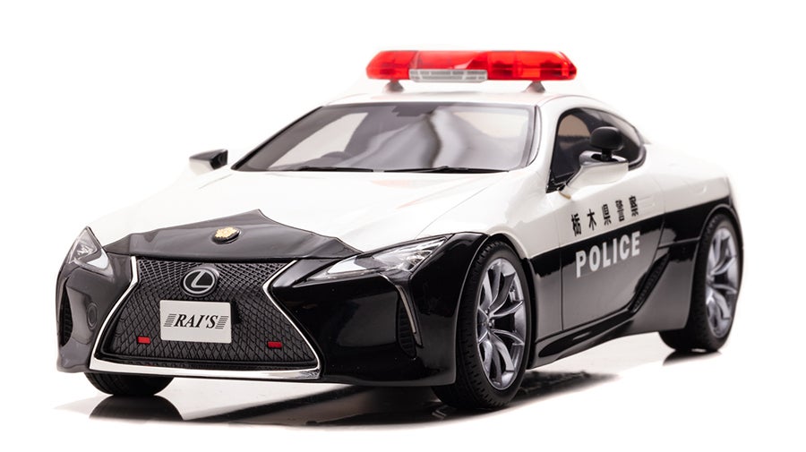 RAI'S 1/43 レクサス LC500 2020 栃木県警察交通機動隊車両 - DVD