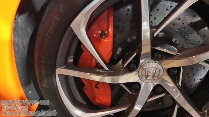 ホンダ NSX(2代目・2019年式)ブレーキキャリパー｜honda nsx 2nd 2019 brake caliper