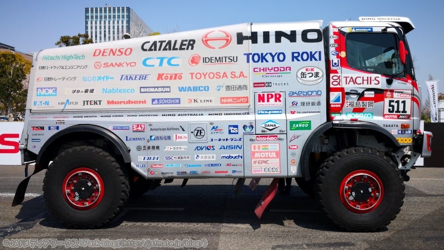 日野 レンジャー ダカールラリー参戦車両 2018年仕様｜hino ranger dakar rally type 2018 model