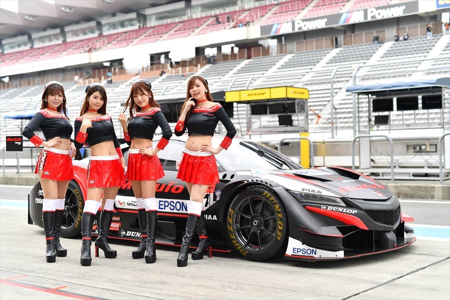 GT500クラスに参戦するModulo Nakajima Racingの64号車「Modulo Epson NSX-GT」